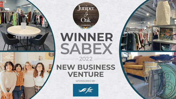 New Business Venture Sabex 2022 Winner Juniper & Oak